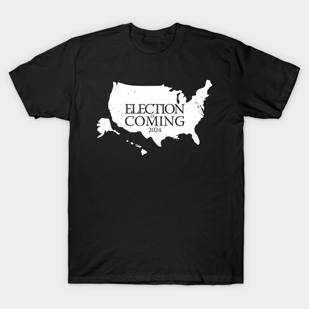 Election 2024 Vote US Presidential Election T-Shirt by BoggsNicolas